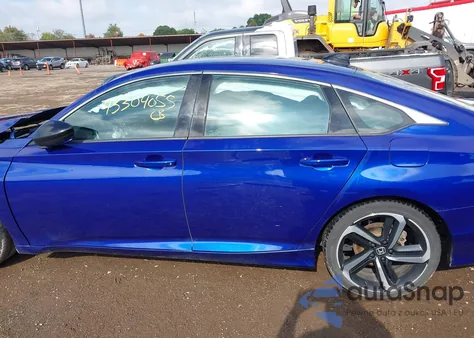 2022 Honda Accord Sport from USA, damaged, VIN 1HGCV1F35NA008829